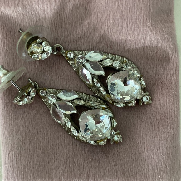 Bridal statement earrings (kleinfeld) - Picture 2 of 4